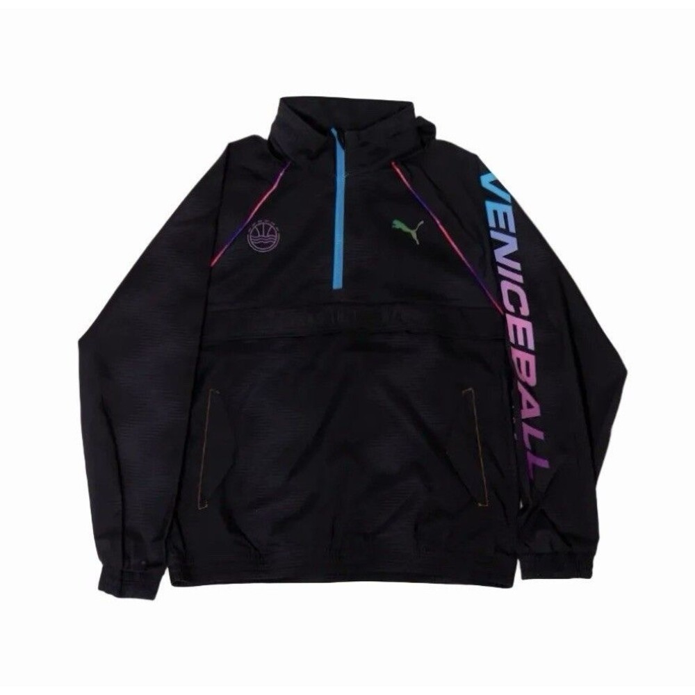 Rare Mens Puma Veniceball XX WOVEN Jacket Windbreaker VBL Multicolor NWT Drycell